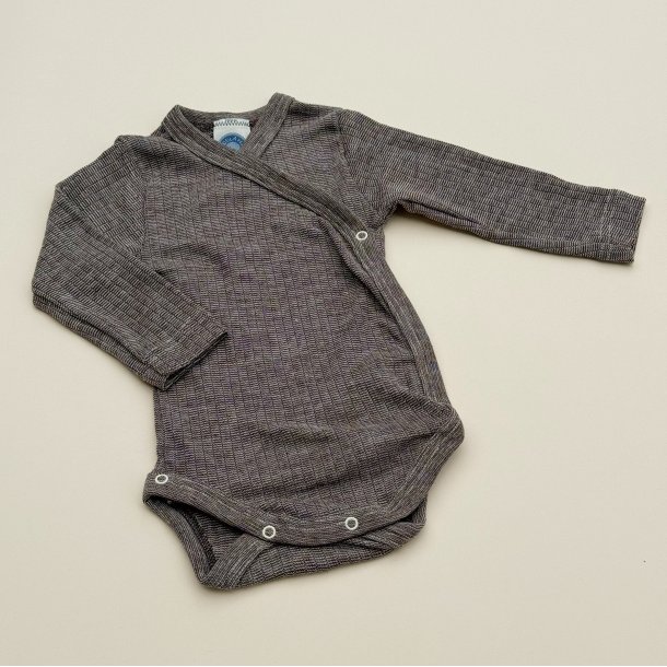 Cosilana Wrap Body - Uld/Silke/Bomuld - Brown