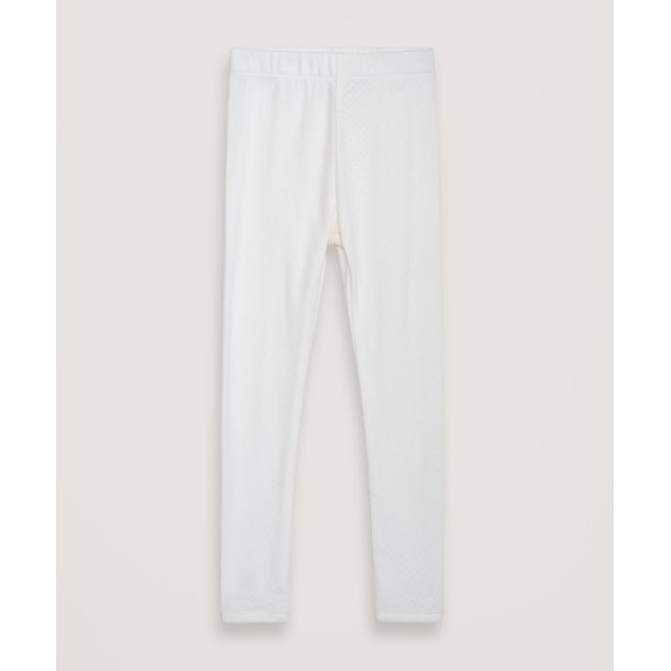 Serendipity - Child Leggings Pointelle - Offwhite