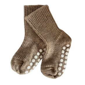 Hirsch kologiske Uldsokker med dutter - Valnd