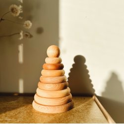 Wooden Story Natural Stacking Tower
