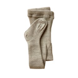 Grdo Uldstrmpebukser Baby - Beige Melange