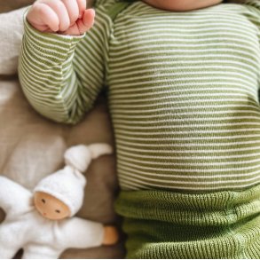 Cosilana Body - Uld/Silke - Green/Natur