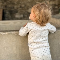 Poudre Organic - T-shirt Bgonia - Hors-saison - Blue Surf