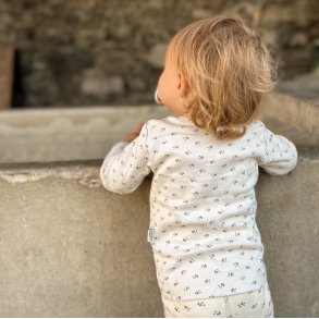 Poudre Organic - T-shirt Bgonia - Hors-saison - Blue Surf