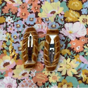 By Str - Snapclips - Velvet Caramel - 2-pak