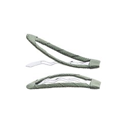 By Str - Snapclips - Olive - 2-pak