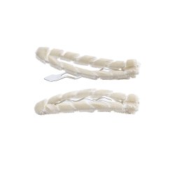 By Str - Snapclips - Velvet Off White - 2-pak