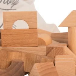Wooden Story Natural Blocks - 100 stk.