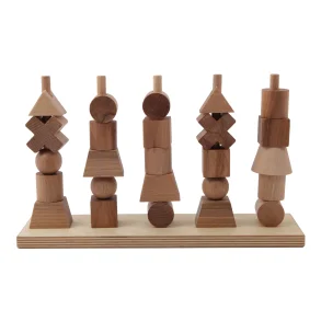Wooden Story Natural Stacking Toy